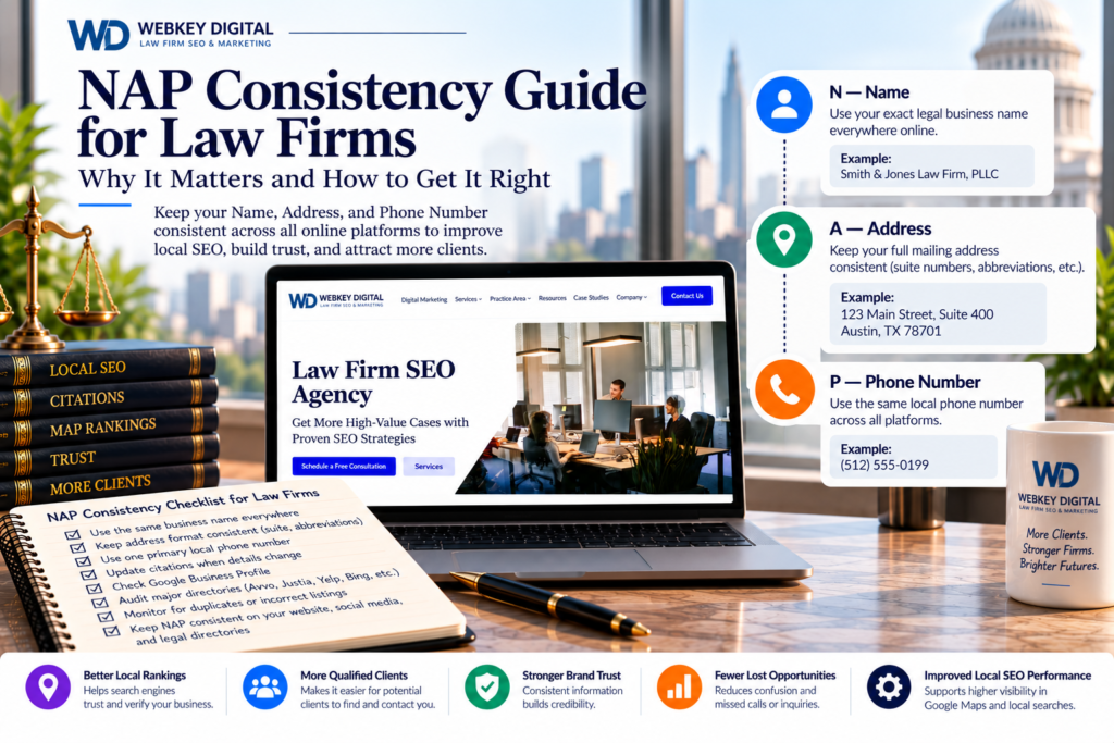 Law Firm SEO Agency 7 NAP Consistency Guide for Law Firms