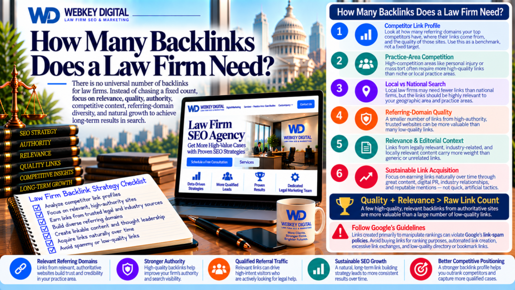 Law Firm SEO Agency 7 How many backlinks does a law firm need
