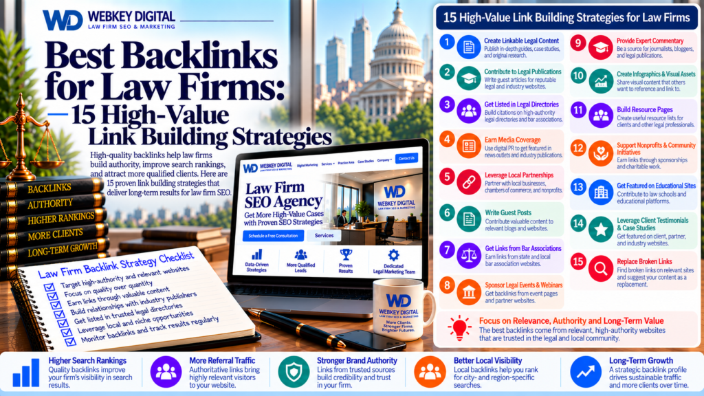 Best Backlinks for Law Firms