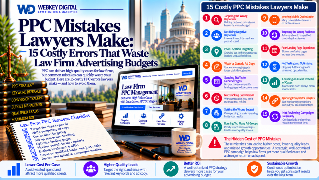 Law Firm SEO Agency 7 PPC mistakes lawyers make