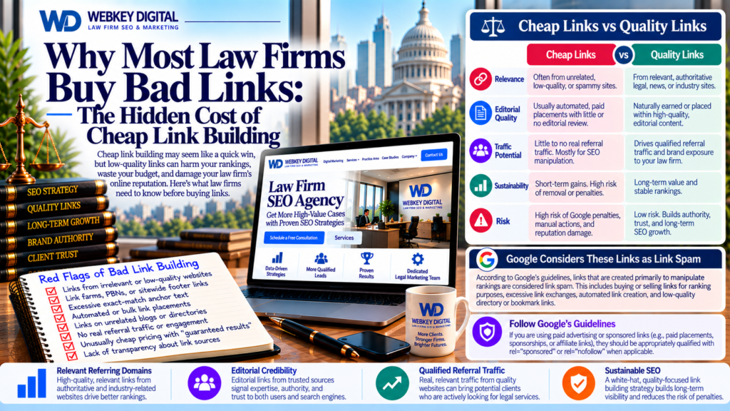 Why Most Law Firms Buy Bad Links